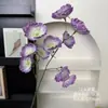 Flores de amapola artificiales de 12 cabezas, arreglos de amapolas de alta gama con múltiples cabezas, adecuados para decoraciones de techo de salones de bodas, flores de seda al por mayor