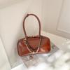 Bolso Retro Boston Transfronterizo de Gran Capacidad para Mujer, Nuevo Bolso de Almohada de Mano para Viaje de Primavera, Bolso Tote de Hombro