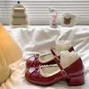Zapatos Planos de Encaje con Lazo Estilo Lolita Franceses para Mujer 2026 Nueva Colección Primavera y Verano Zapatos Planos Puntiagudos Versátiles Mary Jane