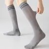 Calcetines de micro-presión para pantorrillas de mujer, calcetines deportivos de malla adelgazantes, calcetines de verano para tenis, running, ciclismo, antibacterianos, resistentes al olor, calcetines sin costuras