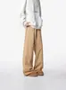 Pantalones Casuales de Terciopelo Ártico Ultragruesos para Hombres y Mujeres, Marca de Tendencia de Invierno Pantalones de Algodón Gruesos Calientes Forrados de Polar, Pantalones Rectos Versátiles de Estilo Perezoso
