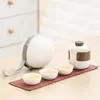 Juego de Té de Viaje Yaqu Taza Rápida Mini Juego de Té Portátil Set Especial para Picnic Camping Grabado LOGOTIPO Publicitario
