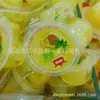 Gelatina Frutal Pequeña Noble Sabor Piña Sabor Durazno Amarillo Sabor Naranja Sabor Uva Sabor Níspero Una Caja 5kg