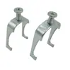 Abrazadera de Gancho para Tubo Roscado de Metal Abrazadera para Perfil Metálico Forma de U Cable KBG Abrazadera para Tubo de Cable Abrazadera para Colgar Varilla de Alambre Abrazadera para Tubo de Acero Galvanizado 1620