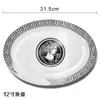 Hueso de Porcelana Plato para Filete Plato para Filete Decoración de Casa Cerámica Plato para el Hogar Taza de Café Plato para Pasteles Fábrica Venta al por Mayor