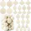 Bolas de Navidad Populares de Terciopelo Transfronterizas Set de 28 Piezas Borgoña Adornos para Árbol de Navidad Decoraciones Festivas Arreglo de Escena