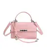 Bolsa Pequena Quadrada Feminina Estilo Coreano de Nicho 2026 Nova Bolsa Transversal Casual Simples Versátil Bolsa de Ombro para o Dia a Dia