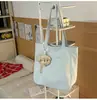 Bolsa Tote de Aspecto Elegante y Gran Capacidad para Estudiantes Universitarios, Bolso de Hombro, Bolsa Tote para Clase, Bolsa de Viaje, Bolsa Versátil de Lona para Hombres