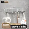 Ganchos de parede sem furos para cozinha e banheiro, ganchos de toalha reforçados de aço inoxidável para serviço pesado, atacado
