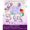 Traje de Globos de Cumpleaños para Niños en Español 12345-años Escena de Fiesta Conjunto de Suministros Decorativos para Niños y Niñas