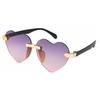 Estilo Ins Nicho Corazón Niños Gafas de Sol Estrella Mismo Estilo Frescas de Moda Parasol Gafas de Sol 131 Bb01 9