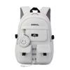 Mochila JLD Transfronteriza Estilo Coreano Japonés de Alta Calidad para Estudiantes de Secundaria Mochila de Gran Capacidad con Tachuelas para Niña