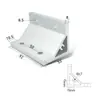 Asiento de Esquina de Perfil de Aluminio 20 30 40 45 60 80 Estándar Europeo Estándar Nacional Ángulo Recto de 90 Grados Extrusión Código de Esquina Conector