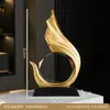 Nuevo Estilo Chino de Gama Alta para Oficina Sala de Estar Lujo Ligero Regalo de Inauguración de Casa de Lujo de Gama Alta Adornos Decorativos de Resina para Amigos