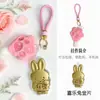 Ano Novo do Cavalo Modelo Shuibei Ouro 999 Ouro Puro Capivara Pelúcia Arranhador Gato Bolsa Pingente Chaveiro