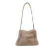 Bolso de Peluche para Mujer 2024 Nuevo Otoño e Invierno Versátil Bolso de Hombro Mao Mao Sentido Avanzado Bolso Cubo de Gran Capacidad Explosivo