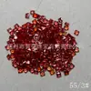 Corindo Colorido Cultivado em Laboratório Pedra Solta Arco-Íris Anel de Safira Colorida Quadrada Corte Princesa Cravação Facetada