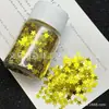 Lantejoulas coloridas e iridescentes - Materiais decorativos DIY para roupas, acessórios de vestuário e brincos artesanais