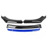 Modificación de Coche Universal Patrón de Fibra de Carbono Spoiler Frontal para Cívic de Décima Generación, Lip Frontal Dedicado para Parachoques, Protector de Esquina Anticolisión, Parachoques Delantero