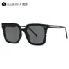 825YS Gafas de Sol Nuevas con Bloques de Color y Montura Grande En Stock Remache Retro Unisex Protección UV400 Gafas de Sol