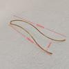 Joias Yingyi DIY Esqueleto de Asa de Cobre Puro Estilo Antigo Coroa de Cabelo Material para Adereço de Cabeça Hanfu Acessórios Espessura de 2mm