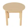 Mesa de Juego para Bebés Mesa y Silla de Estudio para Niños Guardería Set N5 Madera Maciza Jardín de Infancia Mesa Cuadrada Pequeña Escritorio y Silla de Escritura W18