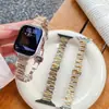 Correa de Metal Irregular Bloqueada por Color Adecuada para Apple Watch iWatch 12ª Generación 11/10Ultrase