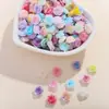 Nova Celebridade da Internet Resina Mini Flor Pequena Nail Art Strass Colorido Flor Tridimensional Ornaments Acessórios de Joias DIY Materiais