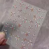 Yitu Calcomanías para Uñas Patrón Hormiga Lámina Dorada Fuegos Artificiales de Año Nuevo Calcomanías Brillantes para Uñas Artísticas Venta al por Mayor Calcomanías Decoraciones Yt7385