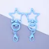 Boting Pingente Chaveiro Lagosta Estrela de Cinco Pontas Pintada DIY Fofo Versátil Acessórios Venda por Atacado