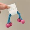 Cuerda para el Pelo Dulce de Dibujos Animados Nueva para Niños Cuerda para el Pelo de Alta Elasticidad Lindo Lazo para el Pelo para Niñas Adorno para la Cabeza Anillo para el Pelo Duradero
