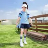 Ropa de Verano para Jardín de Infancia Estilo Deportivo Ropa de Clase Traje de Uniforme Escolar para Niños Ropa de Clase para Estudiantes de Primaria Ropa para Foto de Graduación de Verano