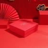 Caja de regalo de belleza de cosméticos de alta gama personalizada para el Día de San Valentín, cubierta cielo y tierra con caja de regalo de mano, caja vacía, proceso de estampado en caliente personalizado