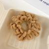 Escape Princesa Cabeza Cuerda Otoño e Invierno Felpa Fideos Burbuja Intestino Grande Anillo para el Cabello Japonés y Coreano Sensación de Alta Calidad Goma para el Cabello Marubeni Accesorios para el Cabello con Volantes