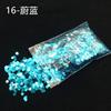 Joyería para uñas transfronteriza al por mayor lentejuelas grandes DIY accesorios de joyería delgados para teléfono móvil hexagonal brillante 15g