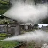 Aspersor Eléctrico Manual Agrícola con Atomización Ajustable de Alta Presión, Boquilla Curva de 45 Grados para Aspersión de Pesticidas en Árboles Frutales, Largo Alcance, Uso Mayorista