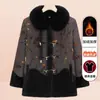 Serviço de Dropshipping para Casacos de Outono e Inverno para Mulheres de Meia-Idade e Idosas, Tops de Inverno com Forro de Lã para Idosos, Roupas para Senhoras Idosas e Avós