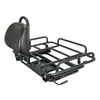 Rack Deslizante Universal para Veículo Elétrico, Suporte Móvel para Entregas de Moto, Rack de Bagagem Traseiro para Motocicleta, Suporte para Baú Traseiro, Trilho Deslizante Telescópico, Rack Traseiro