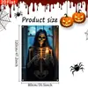 Adesivos de Janela de Nova Decoração de Halloween Transfronteiriços, Banners de Cortina de Terror, Decorações de Tecido de Fundo