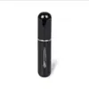 Em estoque 5ml Frasco de Perfume Alumínio Portátil Viagem Cosmético Amostra Enchimento Inferior Frasco Spray Frasco de Perfume