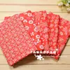 Tela de algodón roja estampada tela de ropa de granja fondo de tela decorativa tela para manualidades tela de estilo étnico tela al por mayor