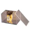 Caixas de acrílico personalizadas para exposição, vitrines transparentes, caixas para 'blind boxes' de plexiglass, caixas à prova de poeira para figuras colecionáveis e caixas de armazenamento transparentes para supermercados