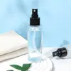 Botella de Spray Transparente de 30/50ml Plástico PET Cosmético Perfume Botella Pequeña de Spray Botella para Loción Presionar Botella de Viaje