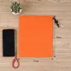 Bolsa de nylon com cordão para acabamento de roupas, bolsa de armazenamento, cordão de poliéster, atacado de fábrica
