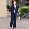 Conjunto esportivo moderno para mulheres 2026 primavera e outono novo conjunto estiloso que rejuvenesce para mães de meia-idade e idosas, roupa casual para corrida que emagrece