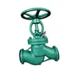 DS/DKJ41H-64C acero al carbono/acero fundido brida válvula de parada de vacío válvula de compuerta de aislamiento de vacío sellada con agua