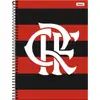 Caderno 10x1 (capa dura) Flamengo 160 Folhas - Caixa com 4 Unidades