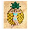 Toalla de Playa a Orillas del Mar Protector Solar para Nadar Esterilla Redonda de Playa Chal de Playa Chal de Rosquilla Vestido Envolvente de Vacaciones