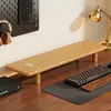 Elevador de Pantalla de Computadora de Escritorio Estante de Almacenamiento de Escritorio Estante de Almacenamiento para Oficina y Hogar Soporte Elevador para Monitor