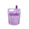 Bolsas con pico autosellante para jugos, leche de soya, té con leche, bolsas para empaque de medicina tradicional china, bolsas creativas para bebidas líquidas, bolsas autosellantes portátiles